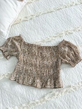 Boho crop top